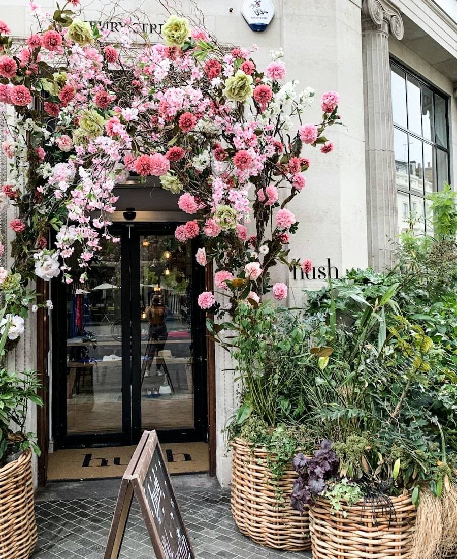 The shop front